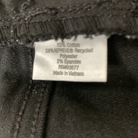 *HP!!* NWT Black Straight Leg Secretly Slender Stretch Jeans 16S - Picture 10 of 10